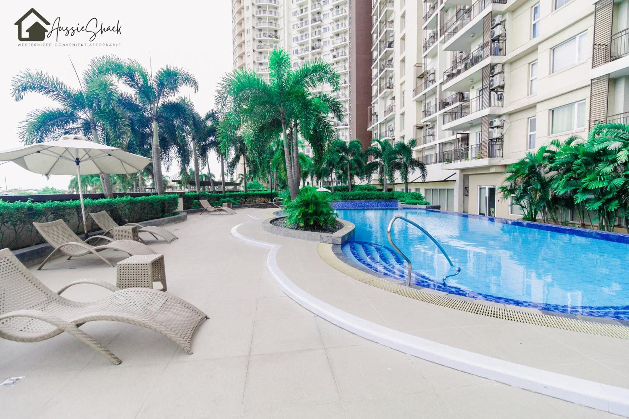 Aussie Shack - 2Br Modern Condo With Skyline View Manila Exteriör bild