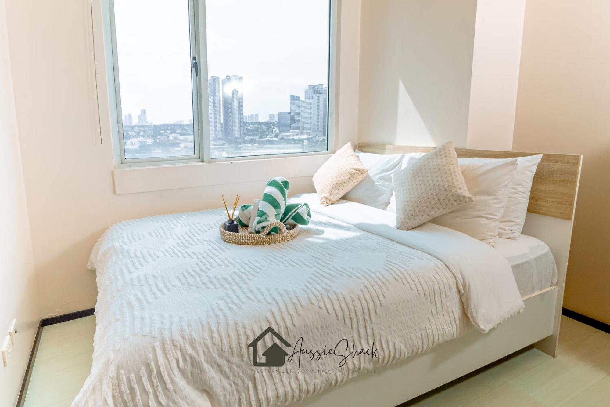 Aussie Shack - 2Br Modern Condo With Skyline View Manila Exteriör bild