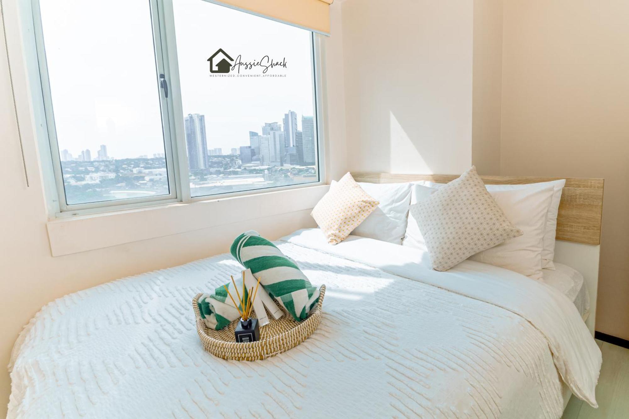 Aussie Shack - 2Br Modern Condo With Skyline View Manila Exteriör bild