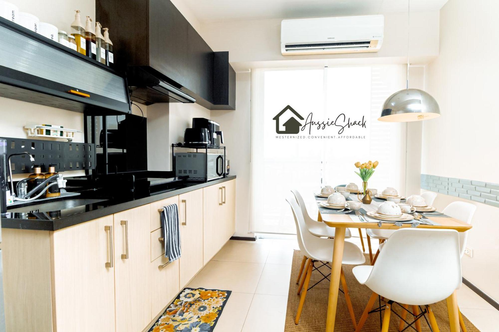 Aussie Shack - 2Br Modern Condo With Skyline View Manila Exteriör bild