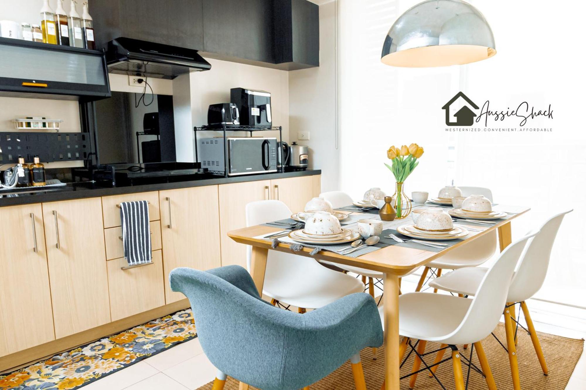 Aussie Shack - 2Br Modern Condo With Skyline View Manila Exteriör bild