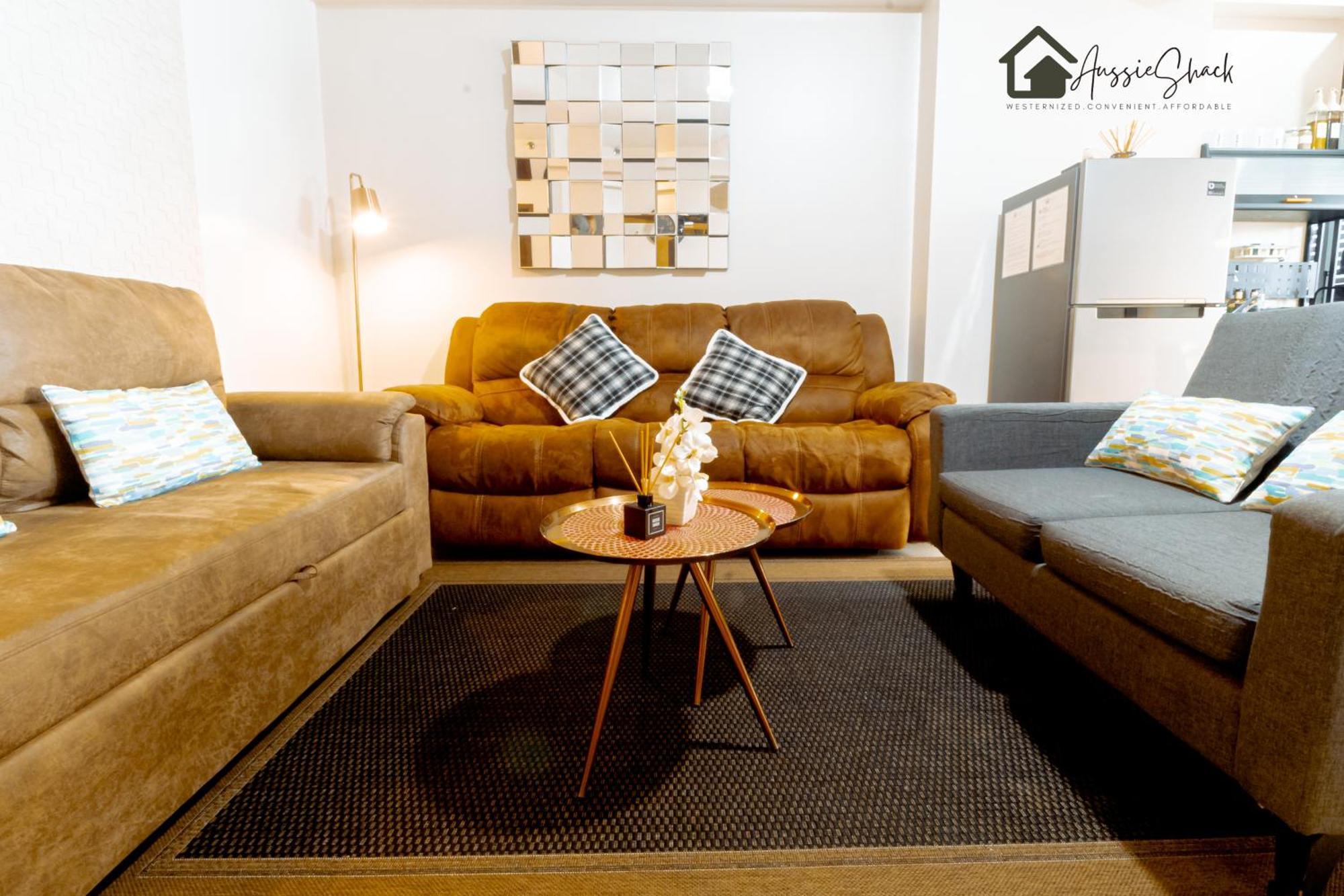 Aussie Shack - 2Br Modern Condo With Skyline View Manila Exteriör bild